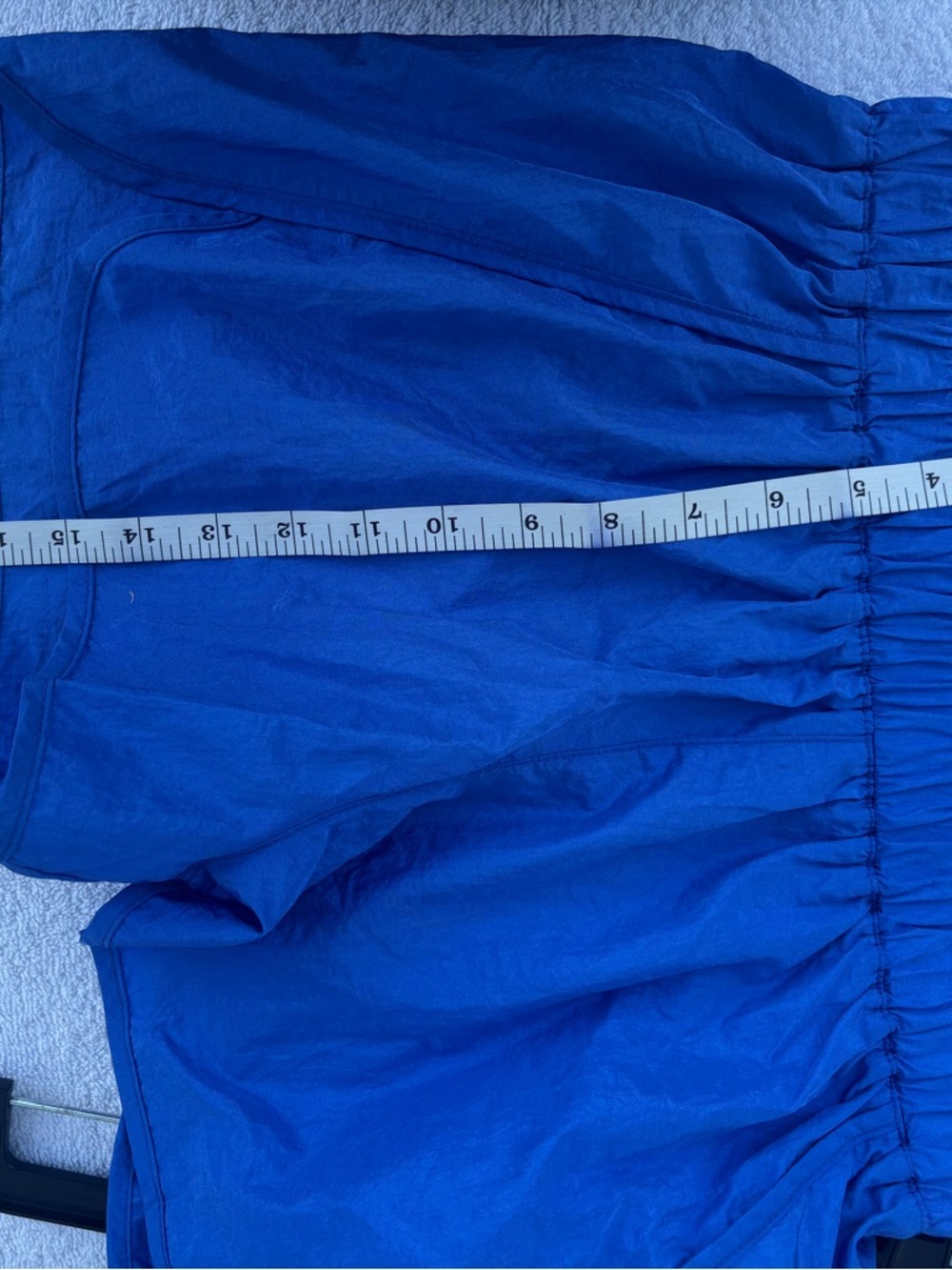 HALARA Smocked Waist Sport Shorts in Blue - Picture 8 of 8